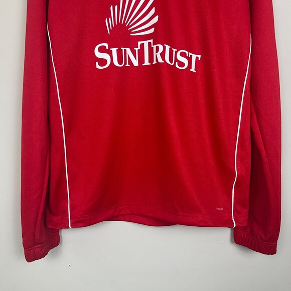 Adidas Atlanta United FC Soccer Futbol 1/4 Quarter Zip Red Pullover Mens Sz. M - Picture 6 of 6